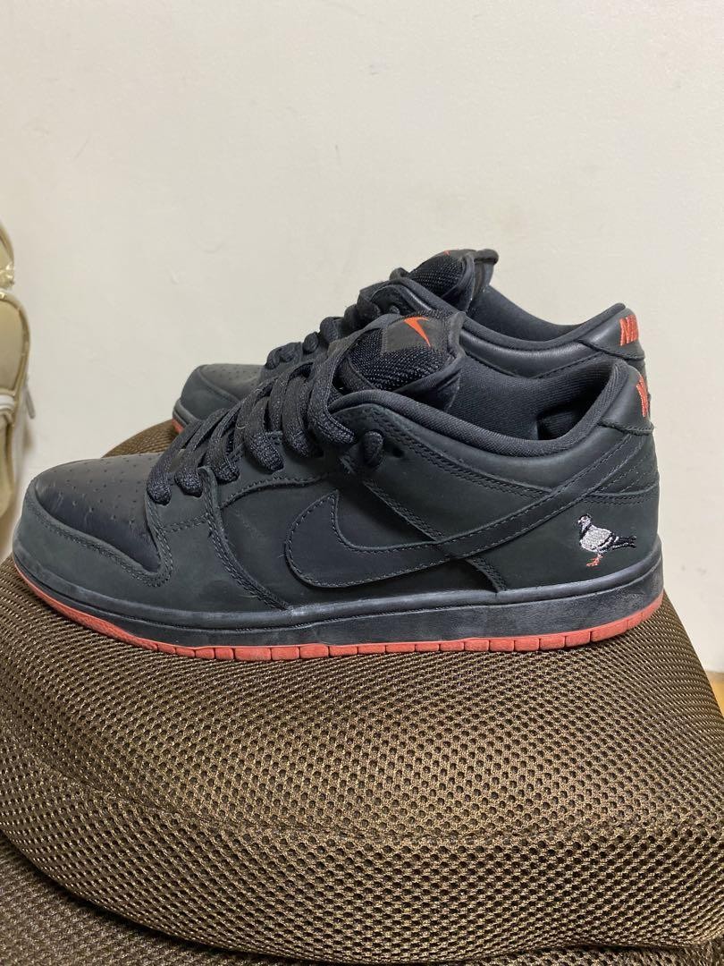 スケートボード Nike SB Dunk Low TRD QS \"Black Pigeon Nike SB Dunk Low TRD QS x Staple 