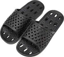 Mens Sliders Slip On Designer Sandals Summer Beach Pool Shower Mules Shoes Size