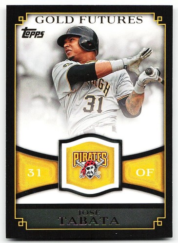 🔥 2012 Topps #GF-19 Jose Tabata Gold Futures
