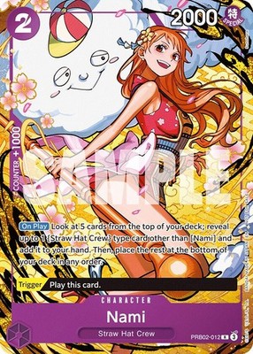 Nami PRB02-012 One Piece Promotion Cards for sale | eBay