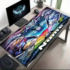 40*90cm1 name game mouse pad - vivid character print office computer desk pad, d
