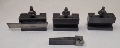 Dorian Tool   Set of 3 Tool Holders w/ Carboloy Tool