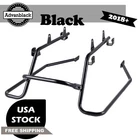 Black Hard Saddlebags Conversion Brackets For M8 Street Bob & Low Rider S/ ST