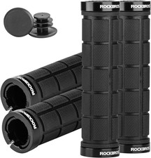 4Pcs 2 Pairs Bike Grips Double Lock on Comfortable,Non-Slip