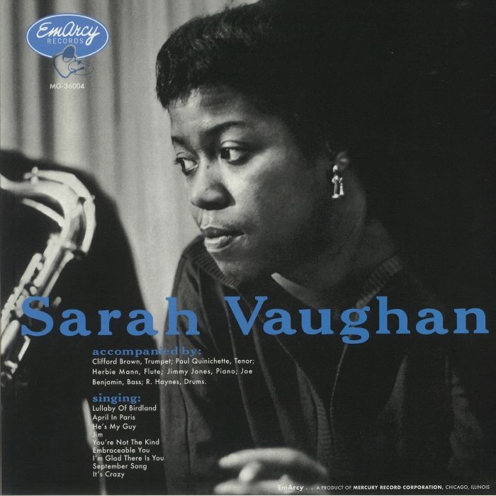 VAUGHAN, Sarah - Sarah Vaughan (remastered) - 180 GRAM AUDIOPHILE VINYL LP