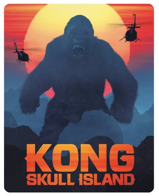 Kong Skull Island 3D Blu-ray Steelbook Limited Edition Actionfilm Monster