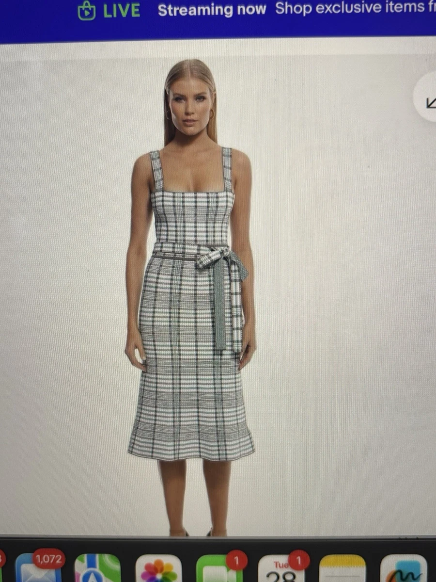 white christmas dresses Christmas Plaid Ruffle Strap Overalls Red main image 0