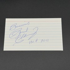 Paul Ellering Signed 3x5 Index Card - WWE WCW Wrestler - TTM Authentic Autograph