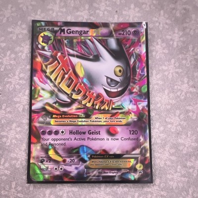 ポケモンカード MゲンガーEX XY166 PROMO英語版-付き Pokémon M Gengar EX Mega XY166 Full Art Promo Holo Card | eBay