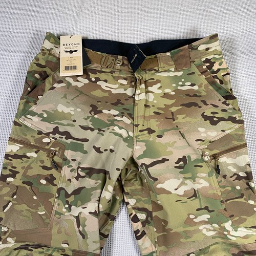 Beyond Clothing A5D Rig Softshell Pant Durable Fleece Lined MULTICAM - LARGE - Picture 5 of 16