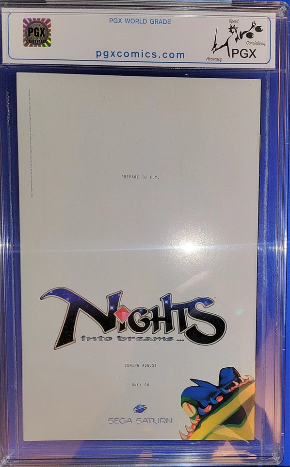 1996 NIGHTWING #2 9.8 Graded. VERY RARE NEWSSTAND VARIANT! 1st SERIES. - Image 4 of 4