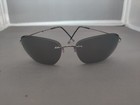 Silhouette 8592 60 6130 Titanium Silver Black, Frame Only — photo 5