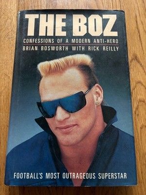 BRIAN BOSWORTH AUTOGRAPHED "The BOZ" 1988 CONFESSIONS OF MODERN ANTI
