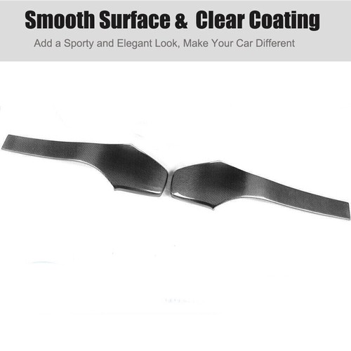 Carbon Fiber Interior Seat Back Trim Covers For BMW F80 M3 F82 F83 M4 - Picture 8 of 11