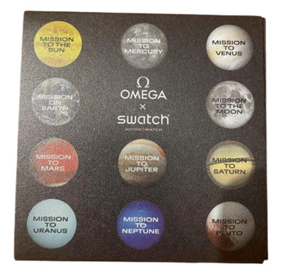 Swatch x Omega Bioceramic Moonswatch Mission To Earth Brandneu aus Japan