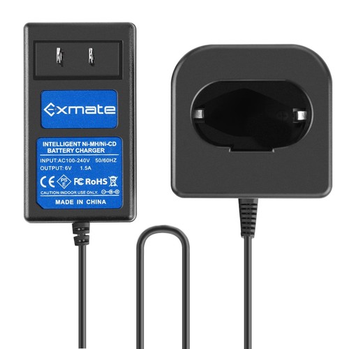 Exmate 6V Battery Charger Compatible with Paslode 404717 B20544E BCPAS-404717...