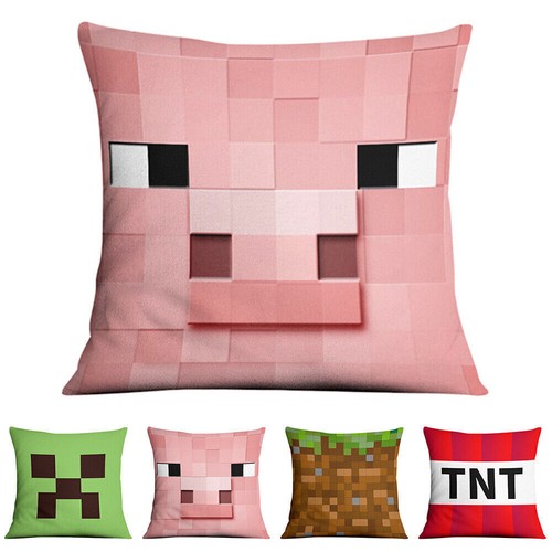 Minecraft Cushion Cover Pillow Case Sofa Throw Home Living Bed Room DecorГㅖ - Picture 4 of 15