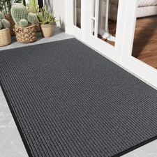 Front Door Mat, 3' X 5' Heavy Duty Door Mat outside Entrance, Non-Slip Welcome M