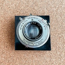 Kodak Ektar 101mm f 4.5 with No 1 Supermatic Shutter