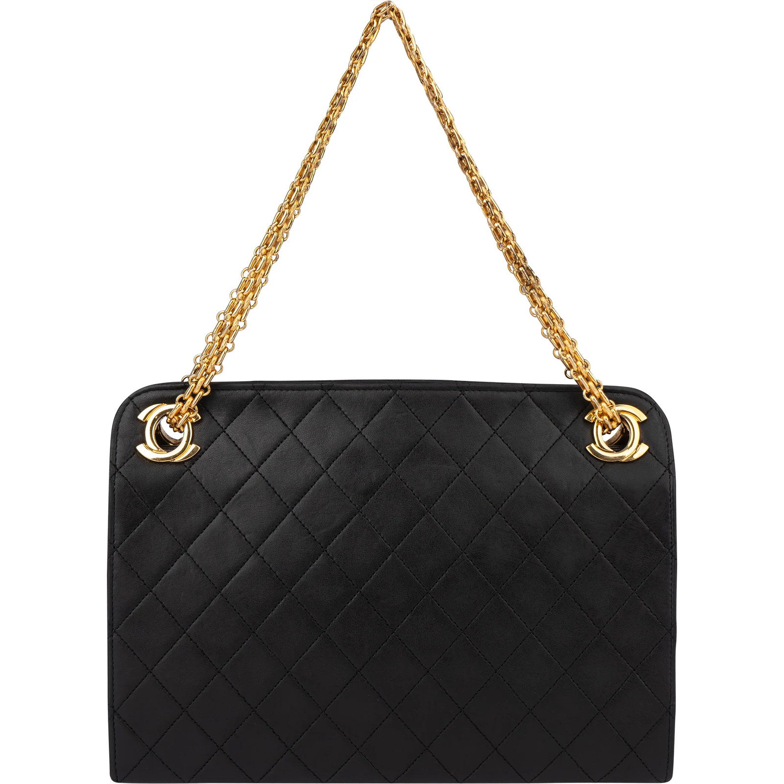 Borsa a tracolla Chanel Quilted Lambskin CC borsa Coco CC