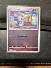 Espurr 036/086 Common Chaos Rising Pokemon Reverse Holo Near Mint