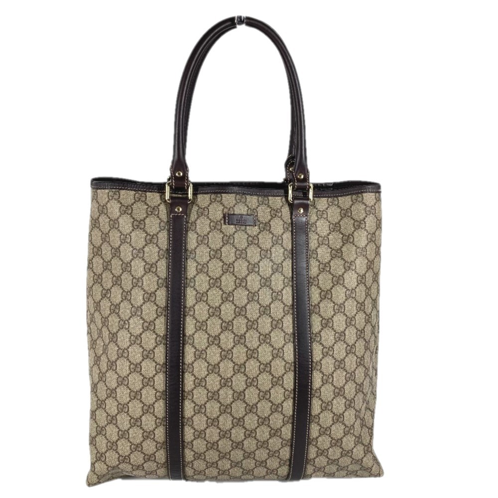 バッグ Vintage Gucci bag Rare Vtg 70s GUCCI Canvas GG Monogram Boxy Tote W/Leather