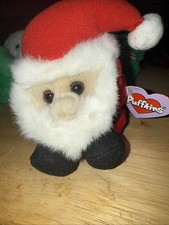 Vintage 1994 Puffkins Santa Claus Plush NMWT
