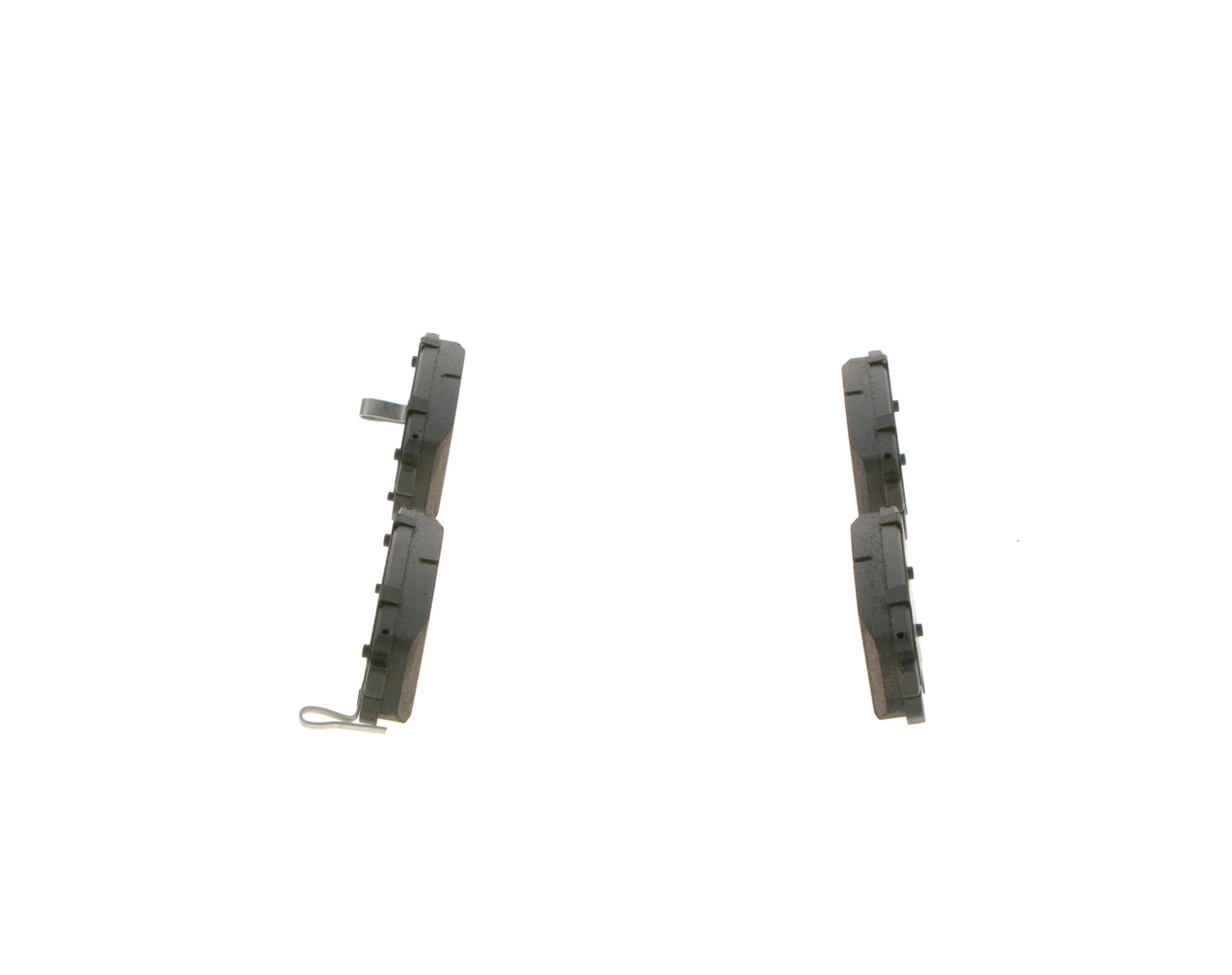 Plaquettes de frein Bosch 0 986 494 887 pour freins à disque Hyundai en céramique durable