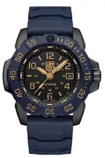 NEW LUMINOX Navy SEAL 'Back to the Blue' 45mm Men Military Watch XS.3255.CB.NSF