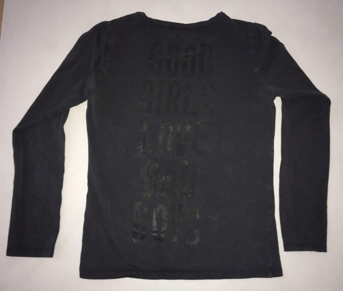 T-shirt IKKS "Keep Dreaming" Taille M/16 Ans - Occasion Très Bon état - Manches Longues
