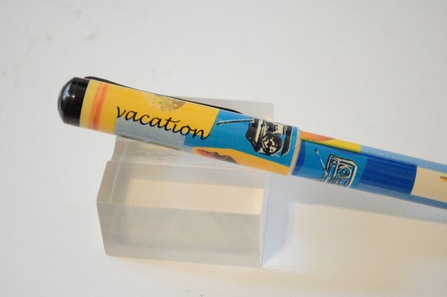 ORIGINAL PELIKAN CULTURE PEN P22 VACATION FOUNTAIN PEN ORIGINAL STEEL NIB 1998' - Picture 3 of 5