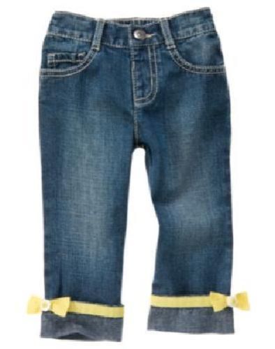 NWT GYMBOREE Baby Girl Kids Girl Jeans Pants Capri Leggings Ship Fast - Picture 22 of 98