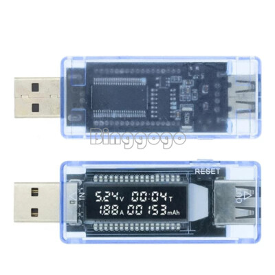 USB Charger Doctor Capacity TIME Current Voltage Detector Battery Tester Meter