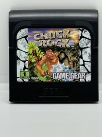 RARE game Chuck Rock for Sega Game Gear Game Cartridge Gamegear