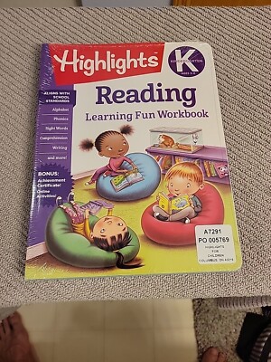 Highlights Kindergarten Learning Fun Workbooks, Set of 4 Paperback