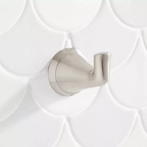 SIGNATURE HARDWARE Provincetown Robe Hook - POLISHED CHROME - Picture 1 of 6