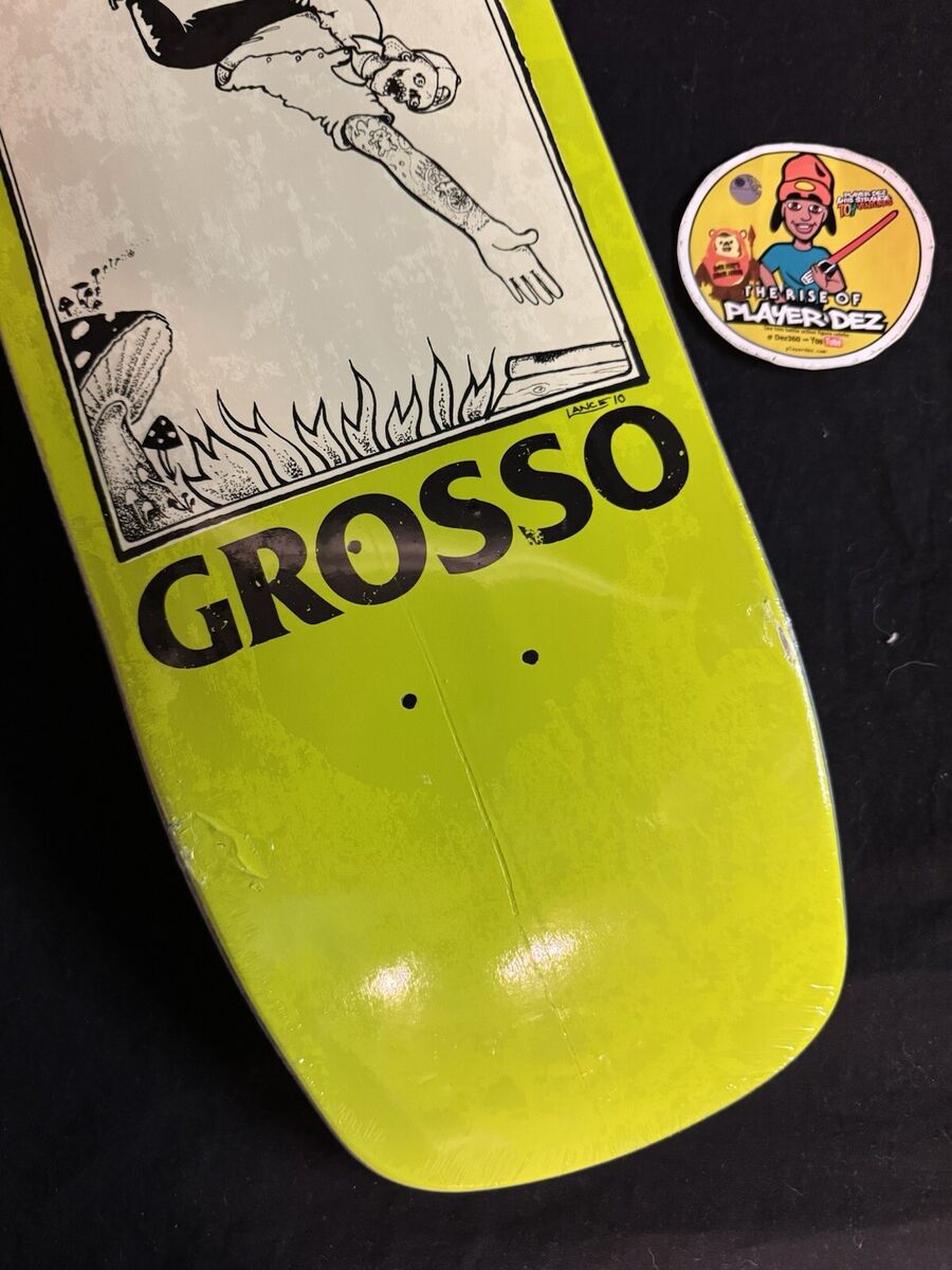 RARE Anti Hero Jeff Grosso Lance Mountain Shaped Skateboard RARE Anti Hero Jeff Grosso Lance Mountain Shaped Skateboard