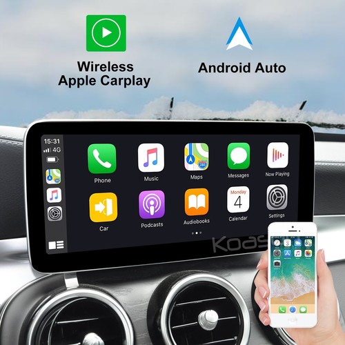 12.3 Android Screen Upgrade GPS Carplay Stereo Mercedes-Benz A CLA GLA G63 - Bild 6 von 16