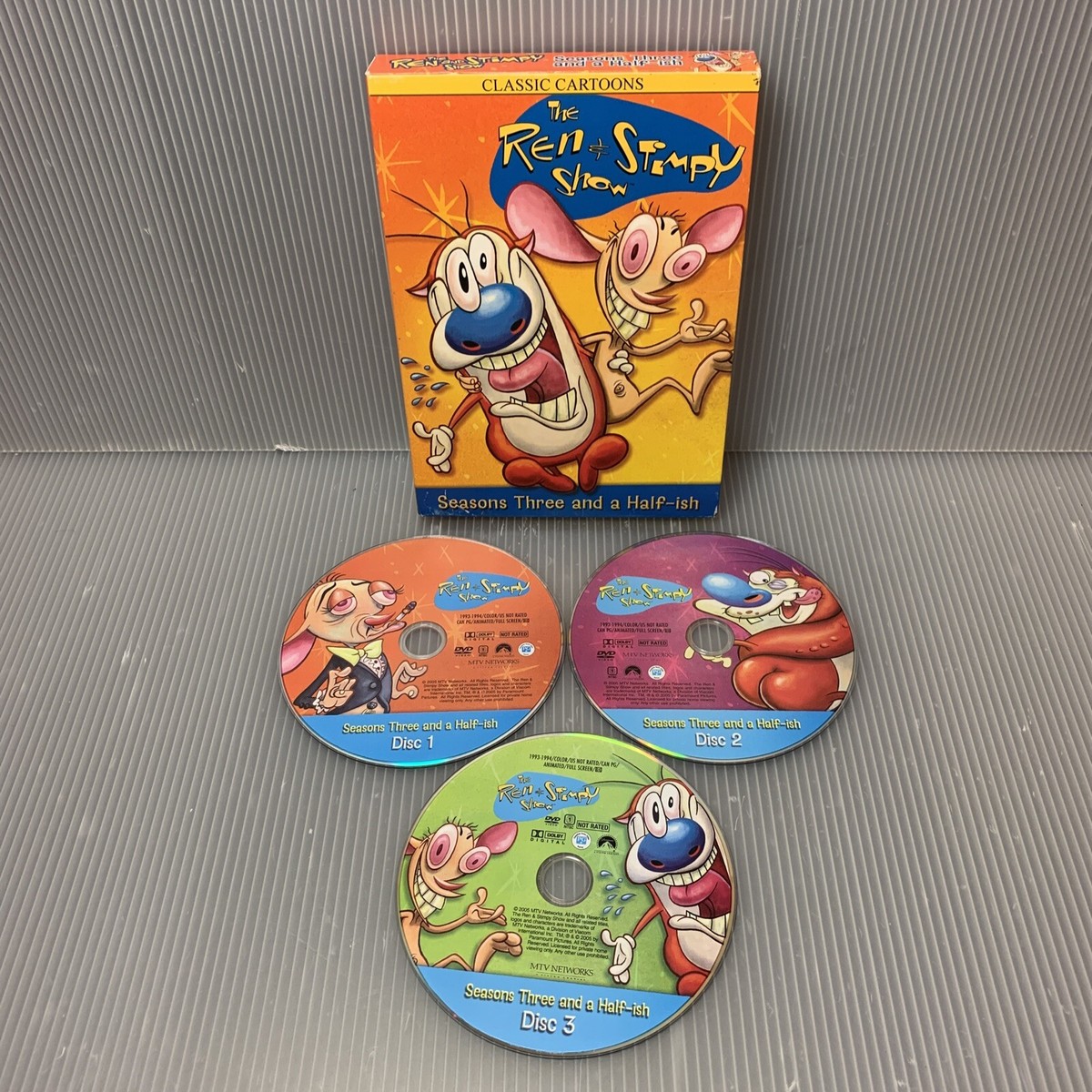 【中古】「未使用品」Ren & Stimpy Show: Season 3 & a Halfish [DVD] [Import] The Ren & Stimpy Show: Seasons Three & A Half-ish (DVD, 3-Disc Set