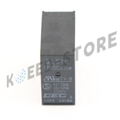 2PCS  New   DEC DLS1U-12VDC 0.25W Relay
