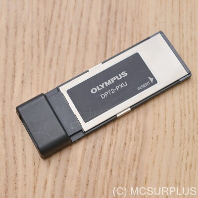 Olympus DP72 microscope camera DP72-PXU express card for laptop