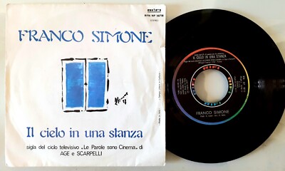 FRANCO SIMONE - DER HIMMEL IN EINEM RAUM 7'', ABKÜRZUNG TV,, 1977, ITALIEN 