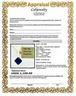 GENUINE 1.06 Cts BLUE SAPPHIRE PENDANT 14K YELLOW GOLD - Free Appraisal  - NWT — photo 6