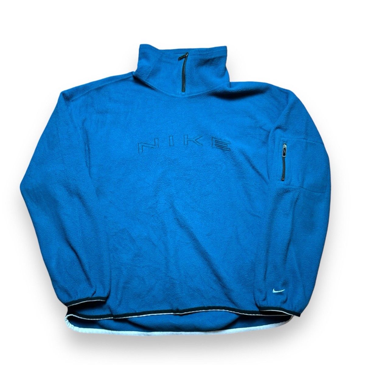 vintage nike fleece quarter zip