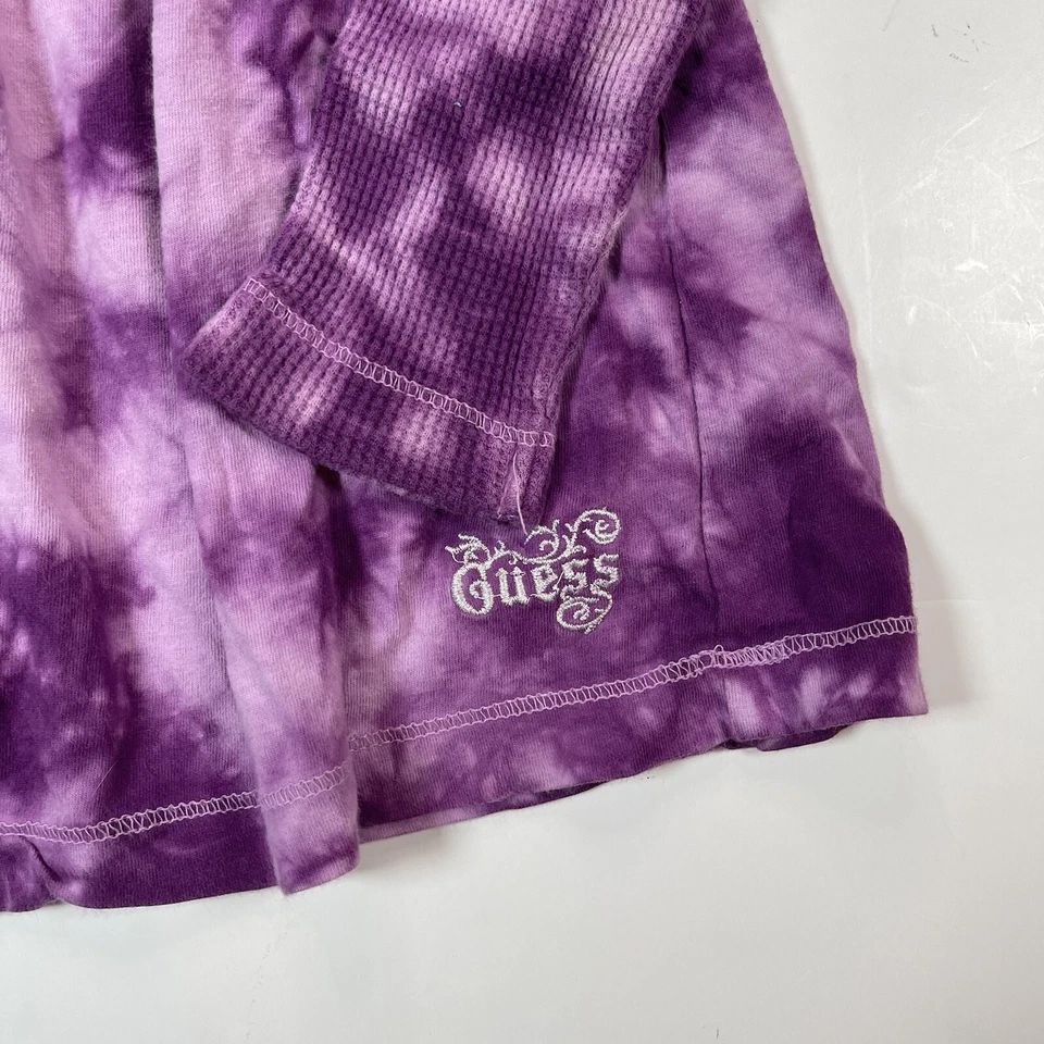 Camisa Guess Niñas Tie Dye Púrpura Niño Manga Larga Talla 18 Meses Foto 2 de 4