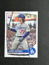 JAMES OUTMAN 2023 Topps Big League Baseball Base Rookie Card #18