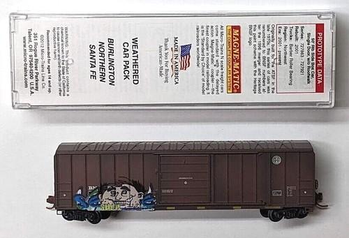 Microtrenes MTL 02552740 Burlington N Santa Fe BNSF 727895 FW desgastados de fábrica | Zustand: New