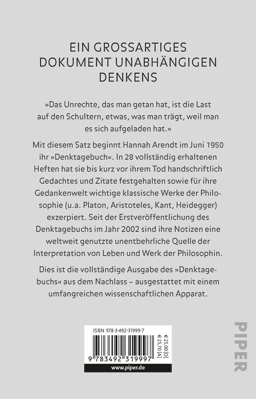 Thumbnail - Denktagebuch Hannah Arendt