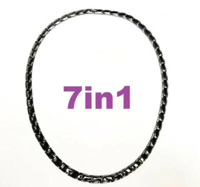 JADE COPPER Magnets necklace Power Energy Bio Balance GERMANIUM 8in1 Halskette