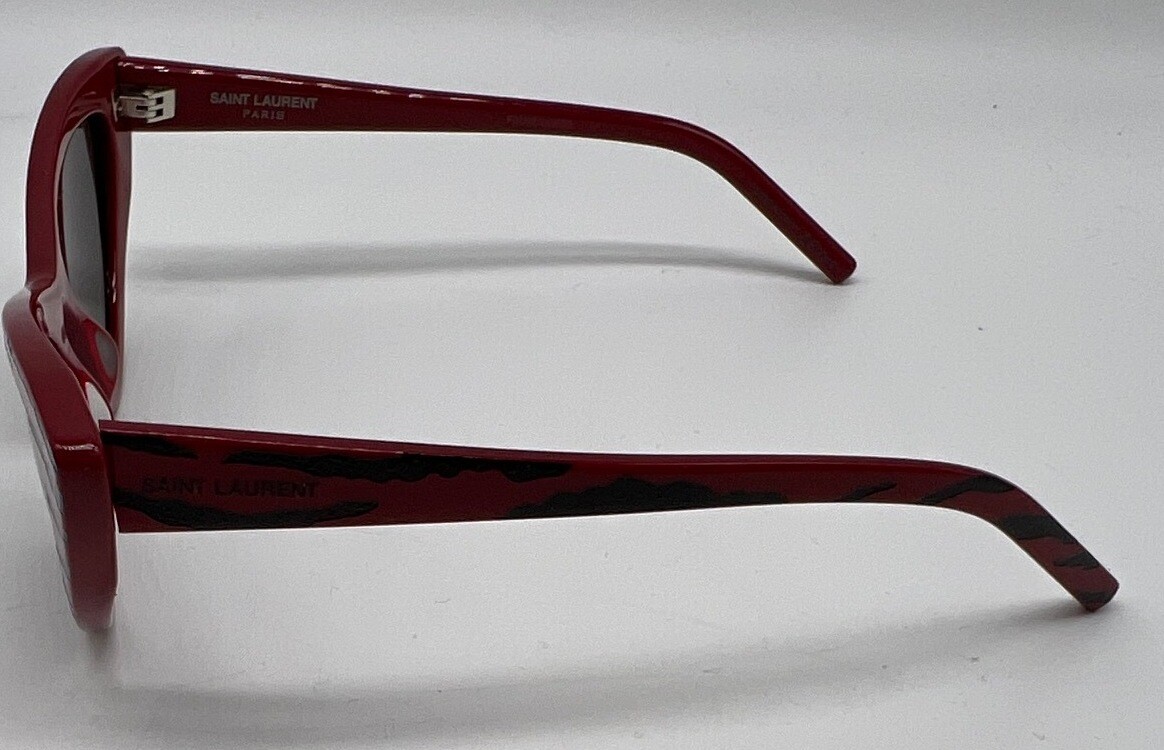 Yves Saint Laurent New Wave SL213 Lily Tiger red black  display picture 2